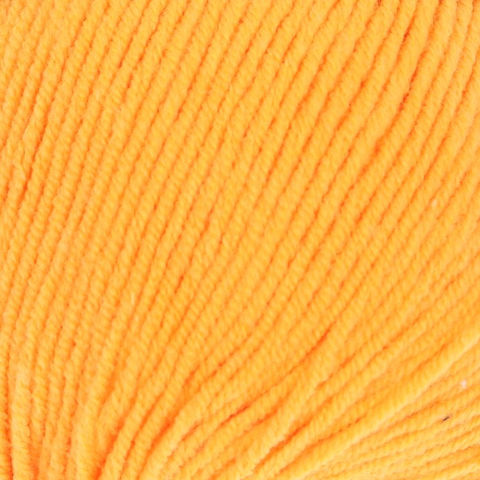 Пряжа "Milk cotton" 45% хлопок, 15% шёлк, 40% акрил, 150м/50гр (042 яр. жёлтый)