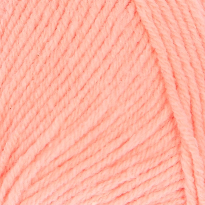 Пряжа "Баунти" 60% хлопок, 40% акрил 200м/50гр (010 персик)