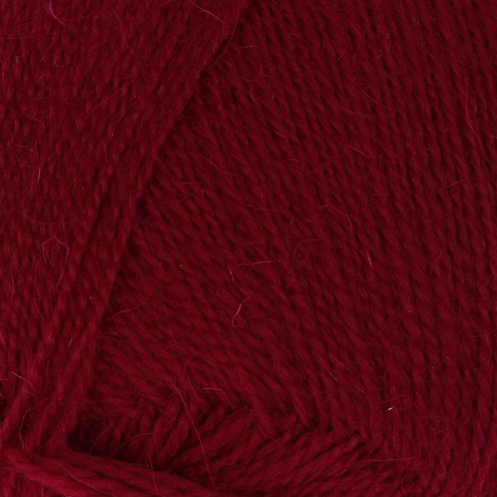 Пряжа "Снежный ягнёнок" 60%шерсть ягн, 20% вербл. шерсть, 20%акрил 600м/100гр (2227 винный)   348898