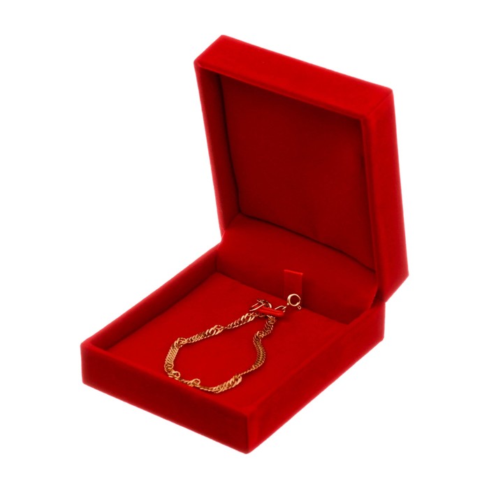 Коробочка под набор бархатная «Только для тебя», 6 х 5 х 4,5 см