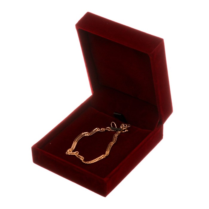 Коробочка под набор бархатная «Любимой», 6 х 5 х 4,5 см