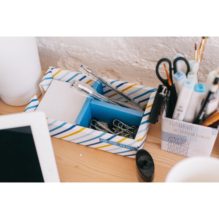 Органайзер настольный складной «Будет лучше, чем вчера», 12 х 21 х 5 см