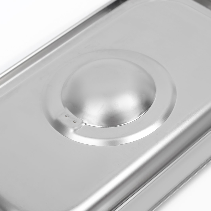 Крышка к гастроемкости 1/9 17,6x10,8 см толщина 0,8 мм