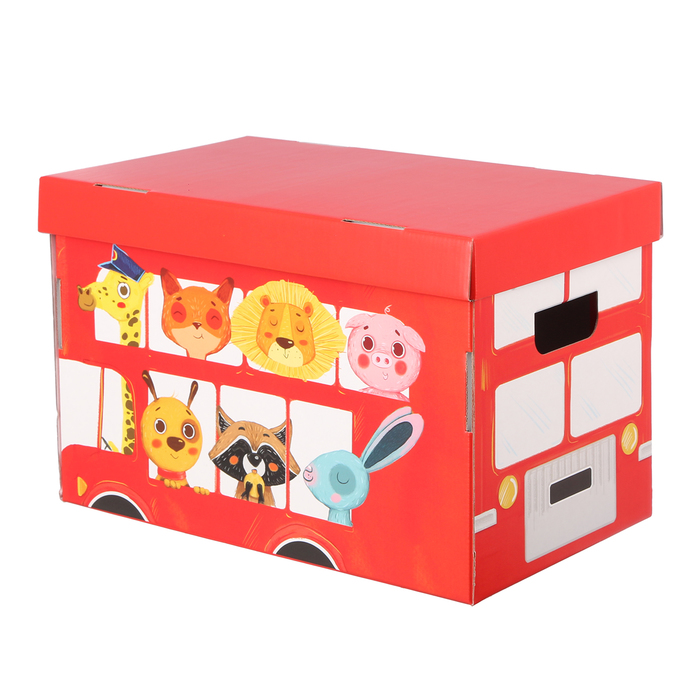 Складная коробка «Весёлое путешествие», 37 х 22 х 25 см