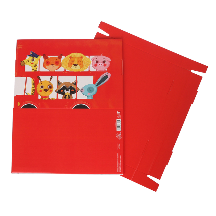 Складная коробка «Весёлое путешествие», 37 х 22 х 25 см