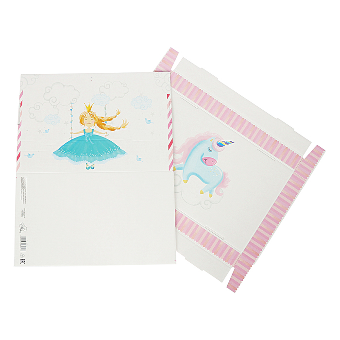 Складная коробка «История принцессы», 37 х 22 х 25 см