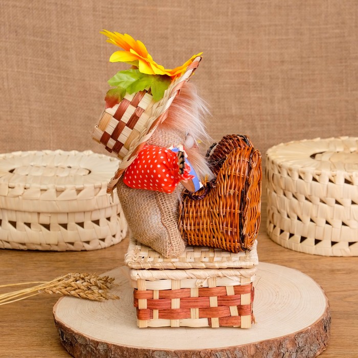 Оберег - шкатулка «Заначник в ботнинках», 28х17х13 см, микс