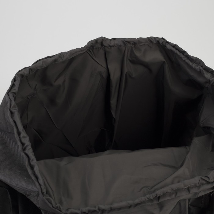 Рюкзак турист Спорт, 33*16*57, отд на шнурке, 5 н/карманов, черный