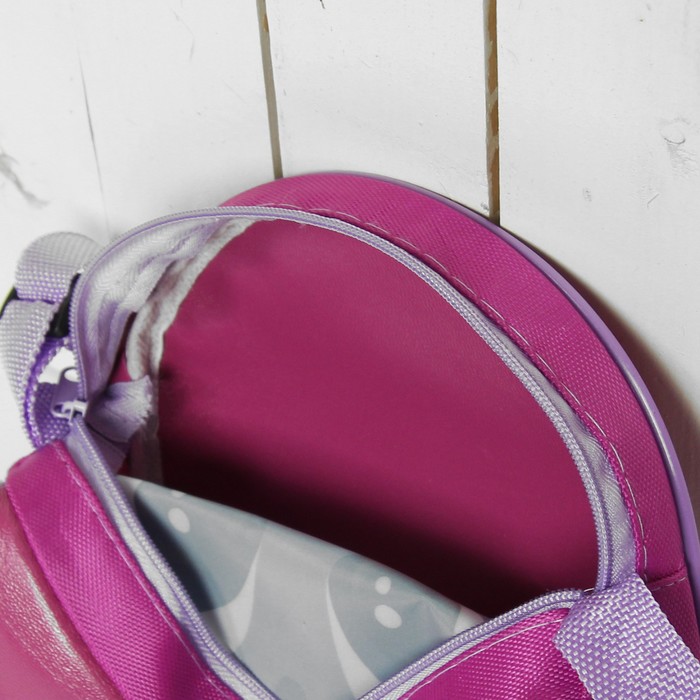 Сумочка детская круглая с ушками "Енотик", 15,5 см