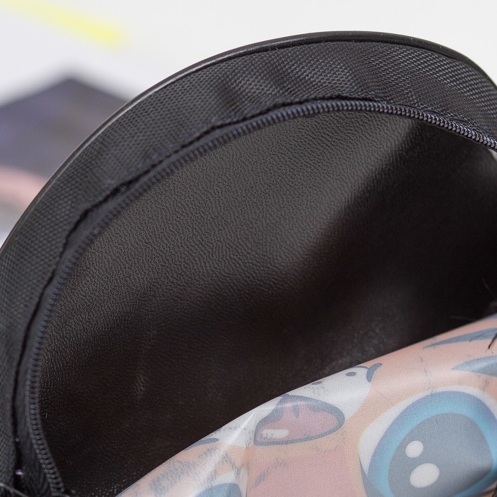 Сумочка детская круглая с ушками "Тигрёнок", 15,5 см