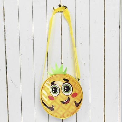 Сумочка детская круглая "Ананасик", 15,5 см