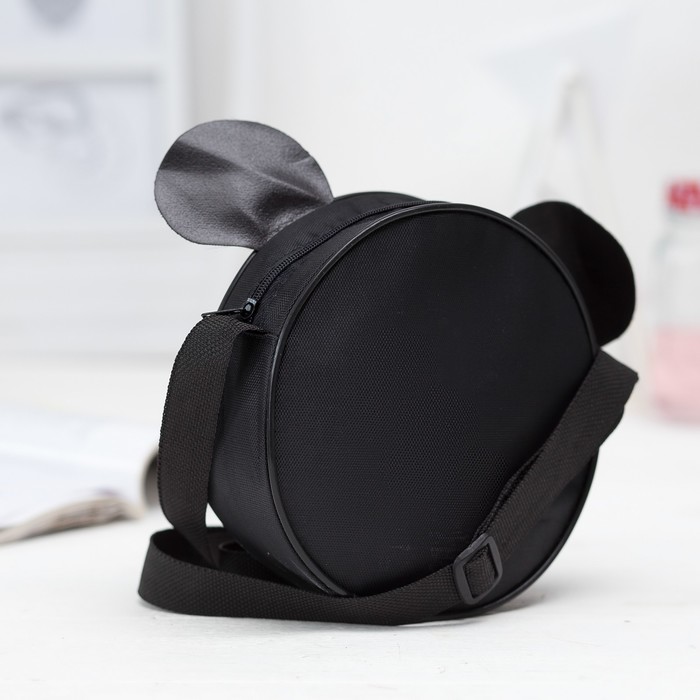 Сумочка детская круглая с ушками "Лучший друг", 15,5 см