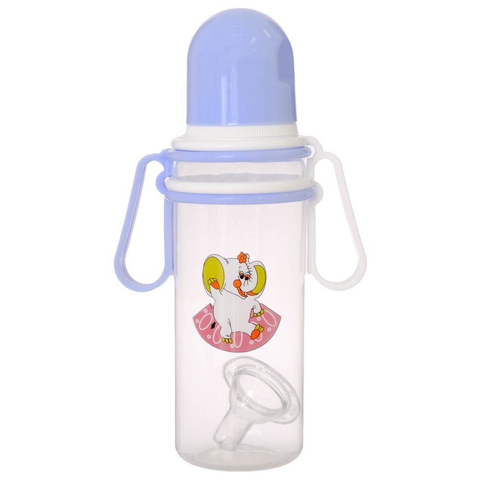 Набор бутылочек для кормления с передвижными ручками, 250 мл, от 0 мес., 3 шт., цвета МИКС