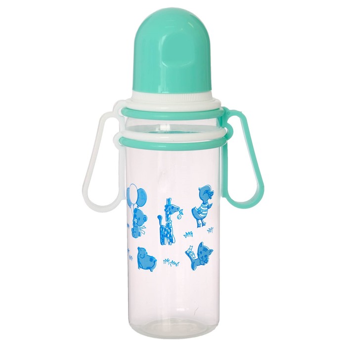 Набор бутылочек для кормления с передвижными ручками, 250 мл, от 0 мес., 3 шт., цвета МИКС