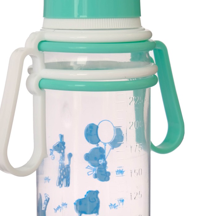 Набор бутылочек для кормления с передвижными ручками, 250 мл, от 0 мес., 3 шт., цвета МИКС