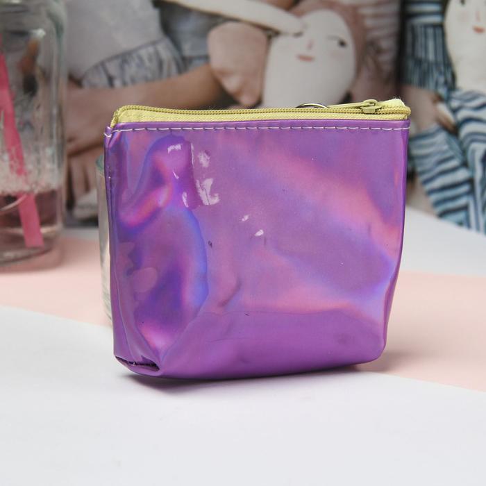 Кошелёк детский "Единорожка", зеркальный