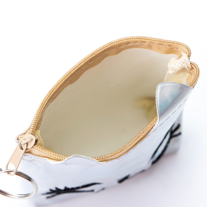 Кошелёк детский "Кошечка", зеркальный