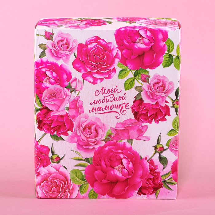 Подарочный набор "Любимой мамочке": термокружка 550 мл, свеча, УЦЕНКА