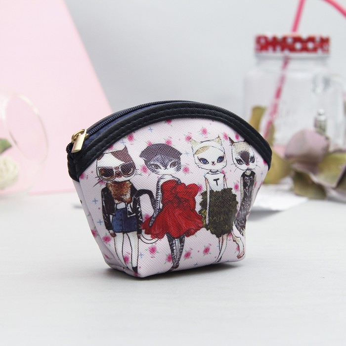 Кошелёк женский, отдел на молнии, цвет синий