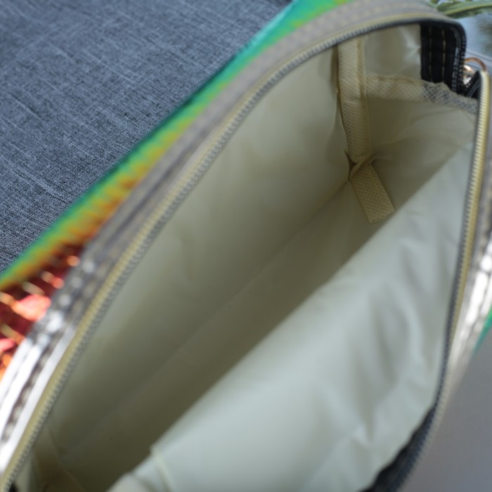 Косметичка дорожная «Перелив», отдел на молнии, ручка, разноцветный МИКС