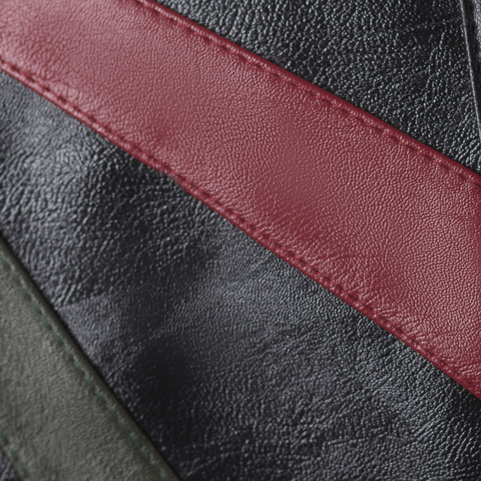 Рюкзак молодёжный, с кошельком, 2 отдела на молниях, 2 наружных кармана, цвет чёрный/красный/зелёный