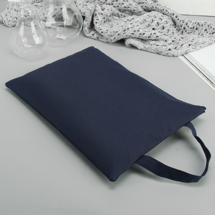 Сумка для обуви Зверята, 23*,0,5*33см, отдел на молнии, синий