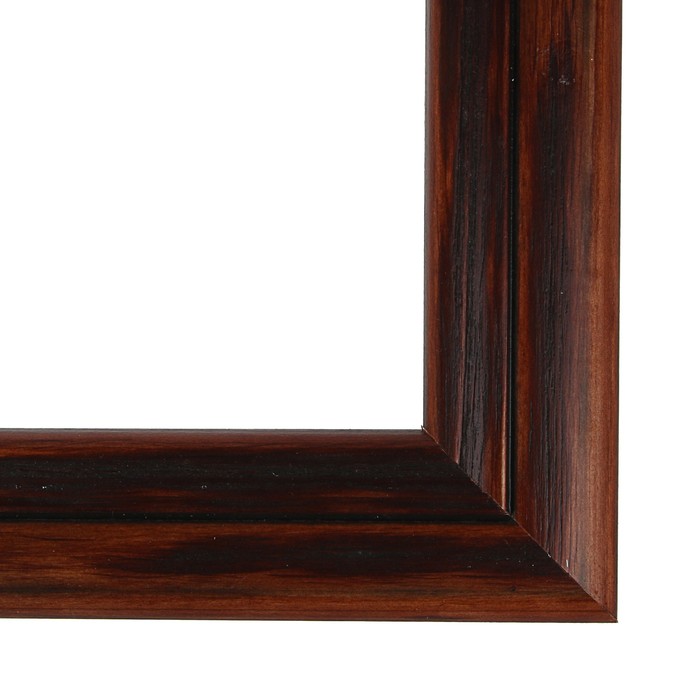 Рама для зеркал и картин 30*40*4.4 см, Gloria орех с черной патиной