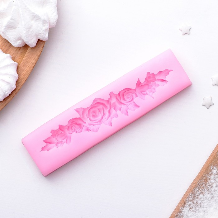 Молд 13х3,5 "Три розы"