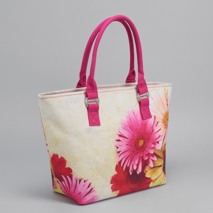 Сумка женская, отдел на молнии, цвет малиновый