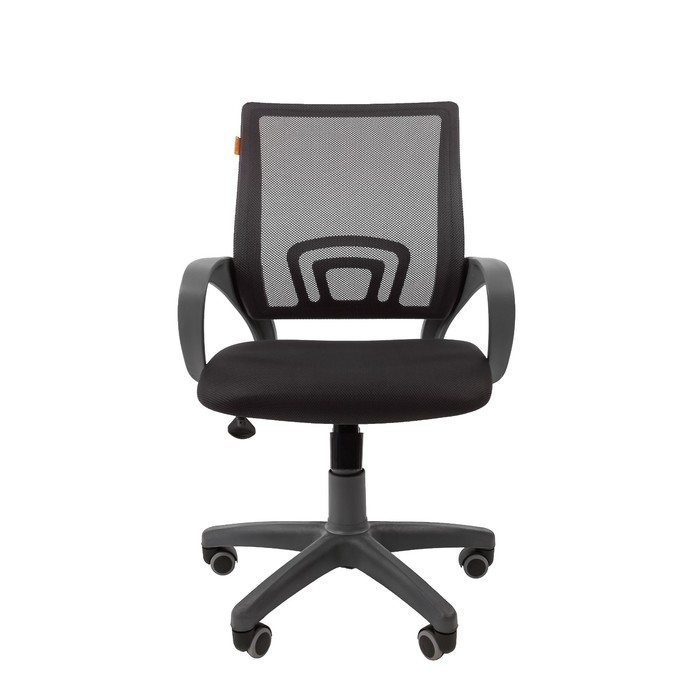 Офисное кресло Chairman 696, серый пластик, ткань серая