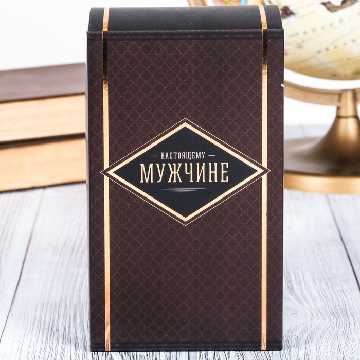 Набор "С днём рождения" фляжка 300 мл, блокнот