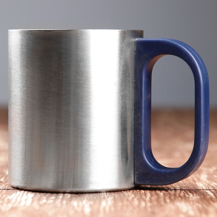 Термокружка 200 мл, хромированная Ленин