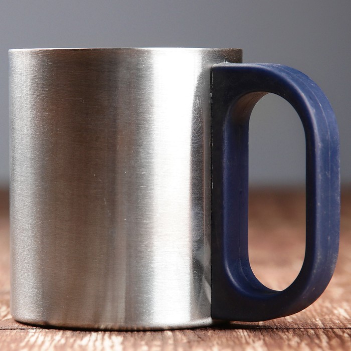 Термокружка 200 мл, хромированная Звезда