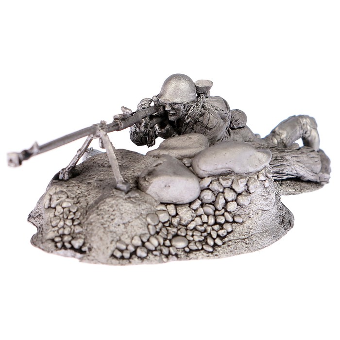 Оловянный солдатик "Бронебойщик"