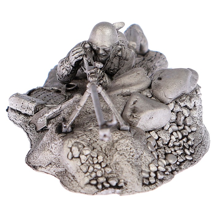 Оловянный солдатик "Бронебойщик"