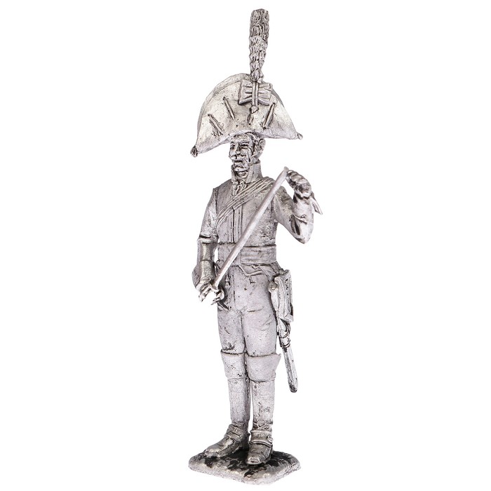 Оловянный солдатик "унтер офицер прусского кирасирского полка 1806 год"