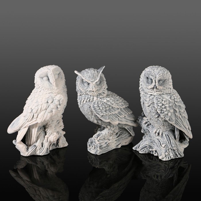 Сувенир "Сова на ветке" МИКС 11,5 см