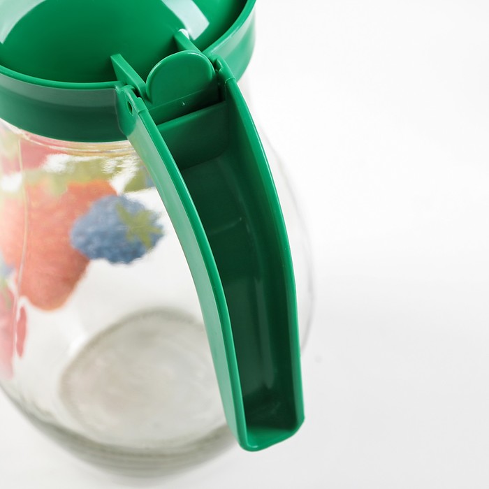 Набор питьевой "Ягодный сезон", 7 предметов: кувшин 1,5 л, 6 стаканов 230 мл, цвет МИКС