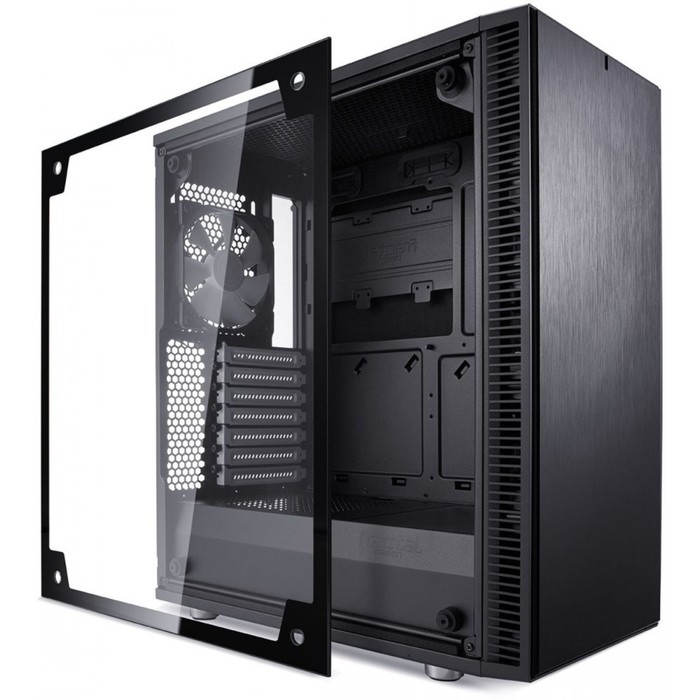 Корпус Fractal Design Define C TG, без БП, ATX, черный