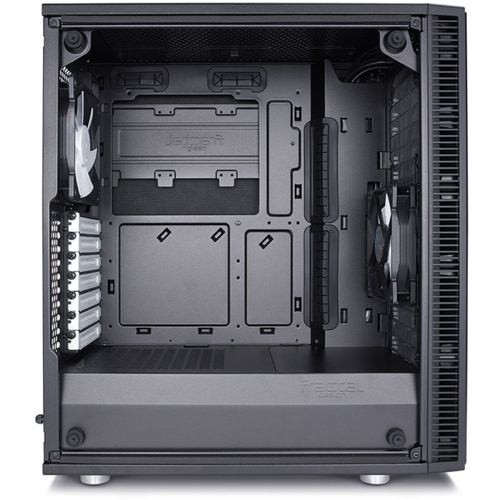 Корпус Fractal Design Define C TG, без БП, ATX, черный