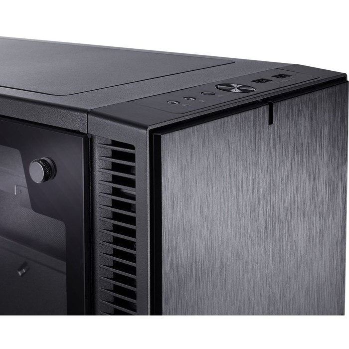 Корпус Fractal Design Define C TG, без БП, ATX, черный