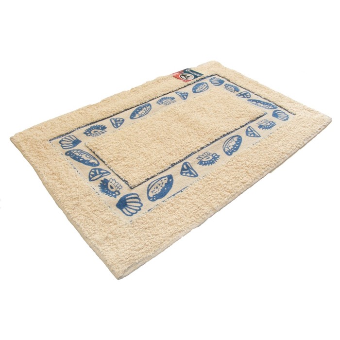 Коврик с печатным рисунком, размер 50х80 см, высота 8 мм, хлопок 800-1