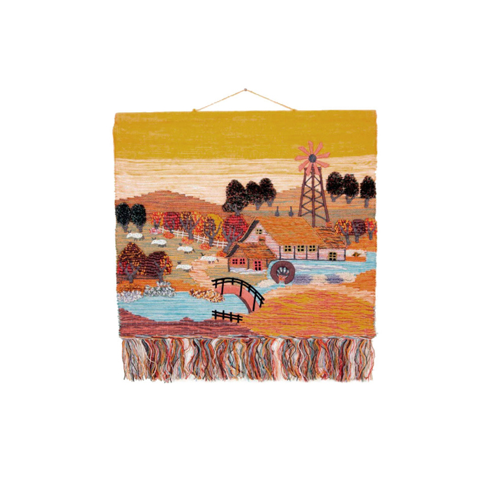 Коврик джутовый (панно), размер 90х100 см 188