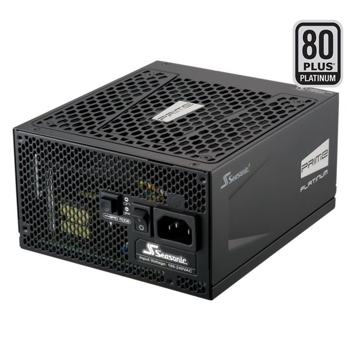 Блок питания Seasonic ATX 650W PRIME PLATINUM SSR-650PD APFC 135mm fan 6xSATA Cab Manag RTL 341945