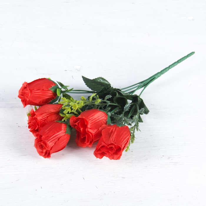 Букет "Ажурные бутоны роз" 34 см, микс