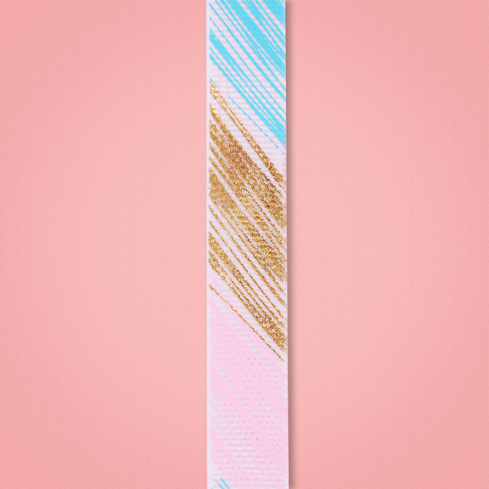 Лента декоративная репсовая «Воздушные сны», 1,5 см х 2 м