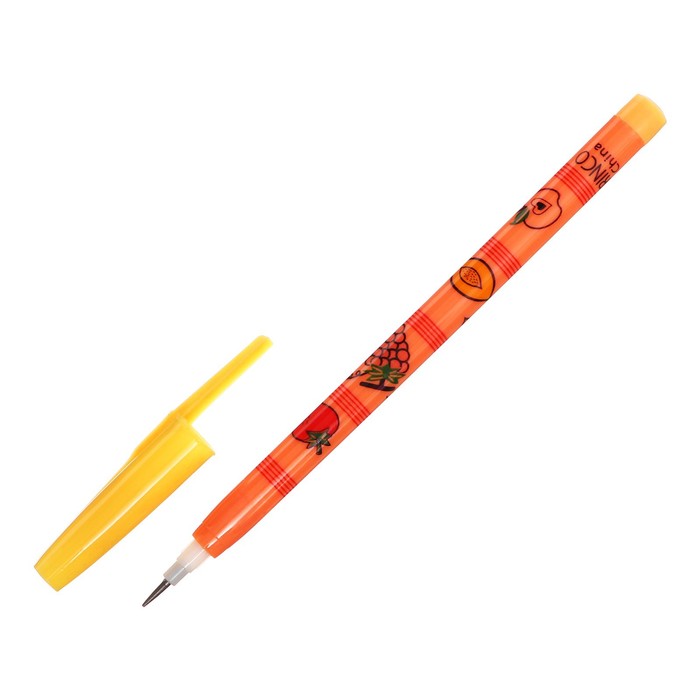 Карандаш чернографитный 2В корпус синий