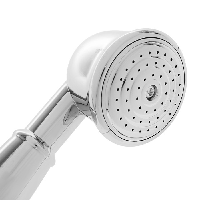 Душевая лейка LD-01-001, "ретро", 1 режим, пластик, цвет хром