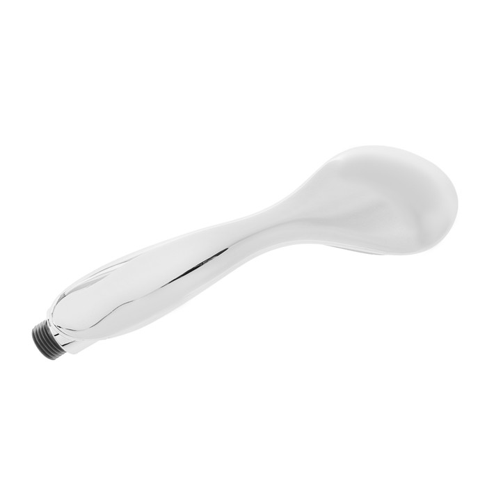 Лейка для душа LD-01-012, овальная, 1 режим, пластик, цвет хром