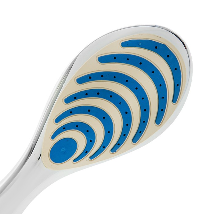 Лейка для душа LD-01-012, овальная, 1 режим, пластик, цвет хром